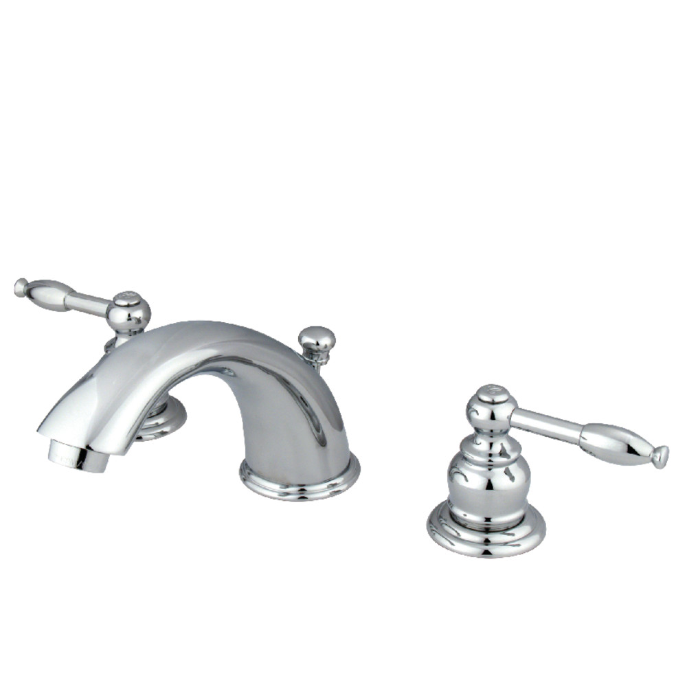 Kingston Brass KB961KL Widespread Bathroom Faucet, Polished Chrome
