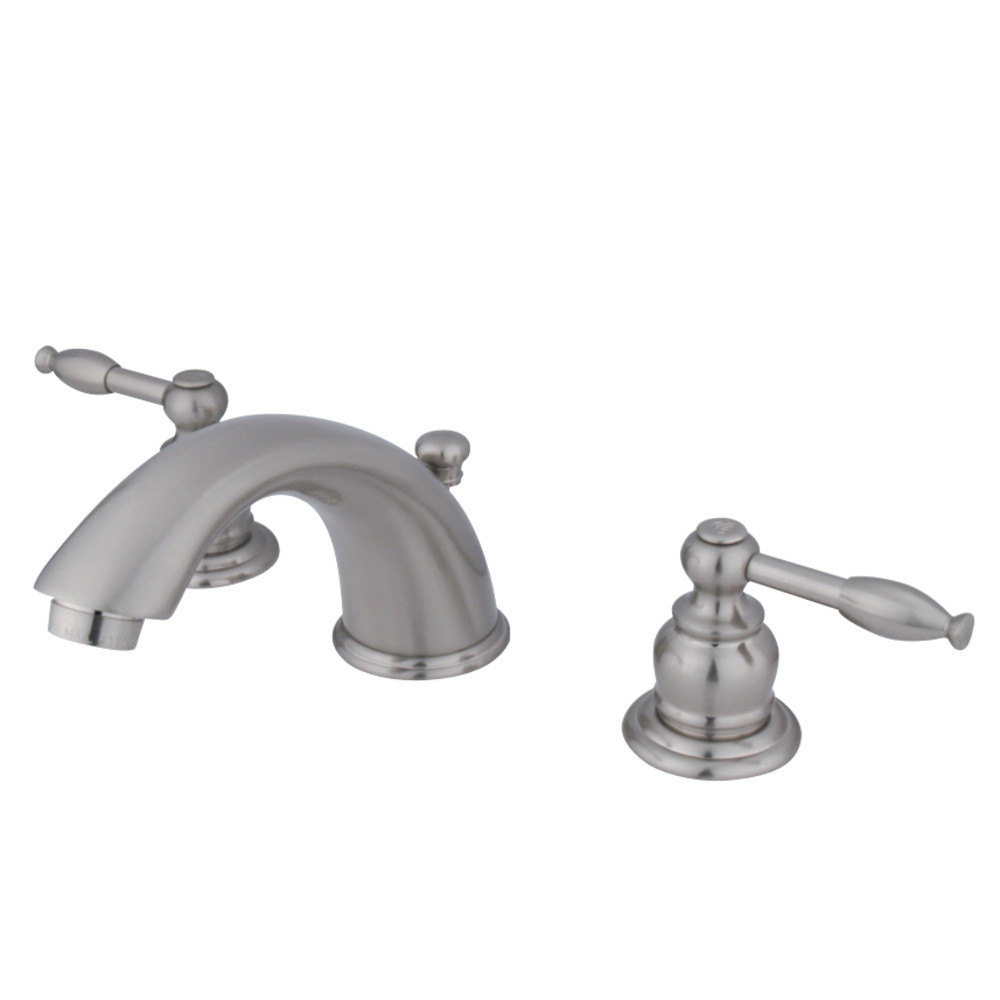 Kingston Brass KB968KL Widespread Bathroom Faucet, Brushed Nickel