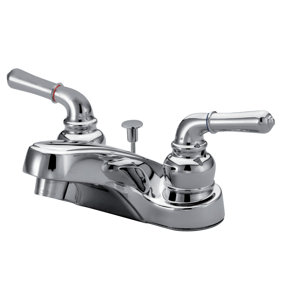 Kingston Brass KB251 4 in. Centerset Bathroom Faucet, Polished Chrome