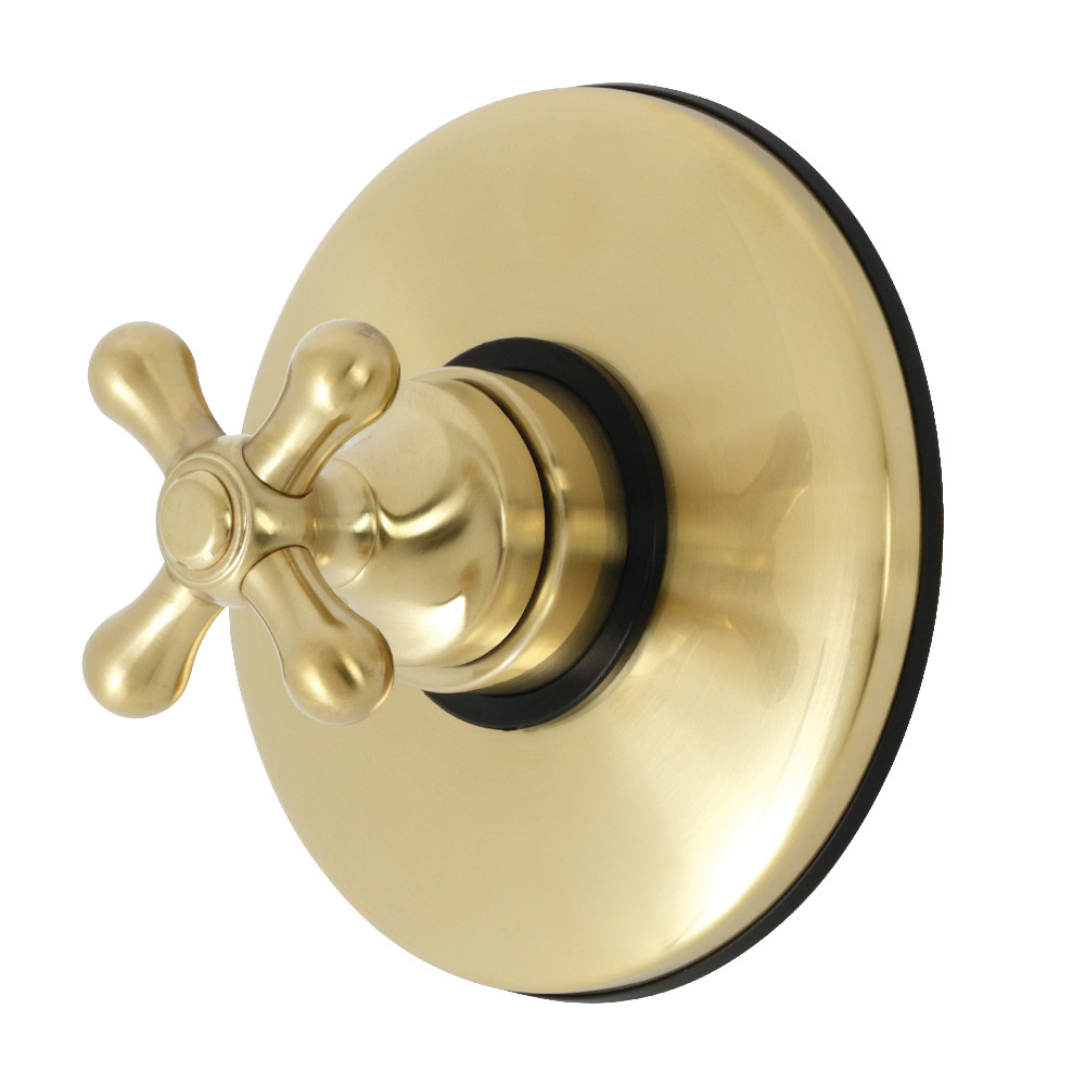 Kingston Brass KB3007AX Vintage Volume Control, Brushed Brass