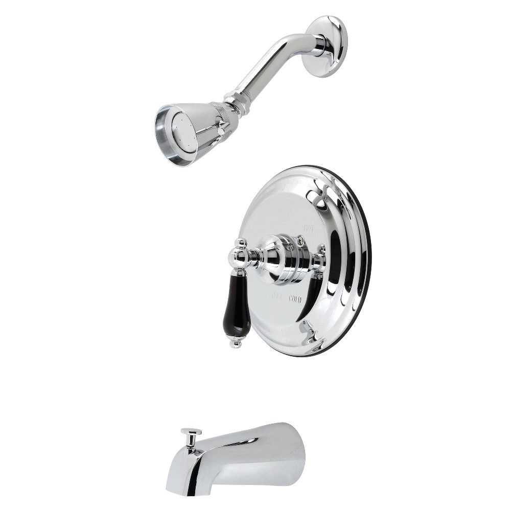 Kingston Brass KB3631PKL Duchess Tub and Shower Faucet, Polished Chrome