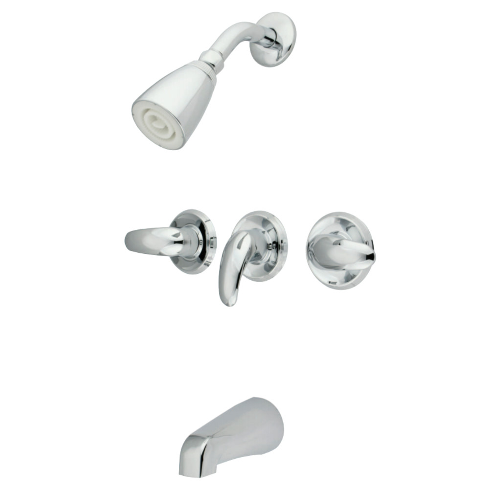 Kingston Brass KB6231LL Legacy Tub & Shower Faucet, Polished Chrome