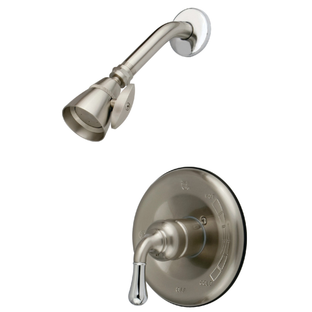 Kingston Brass KB1637SO Shower Only for KB1637, Brushed Nickel/Polished Chrome