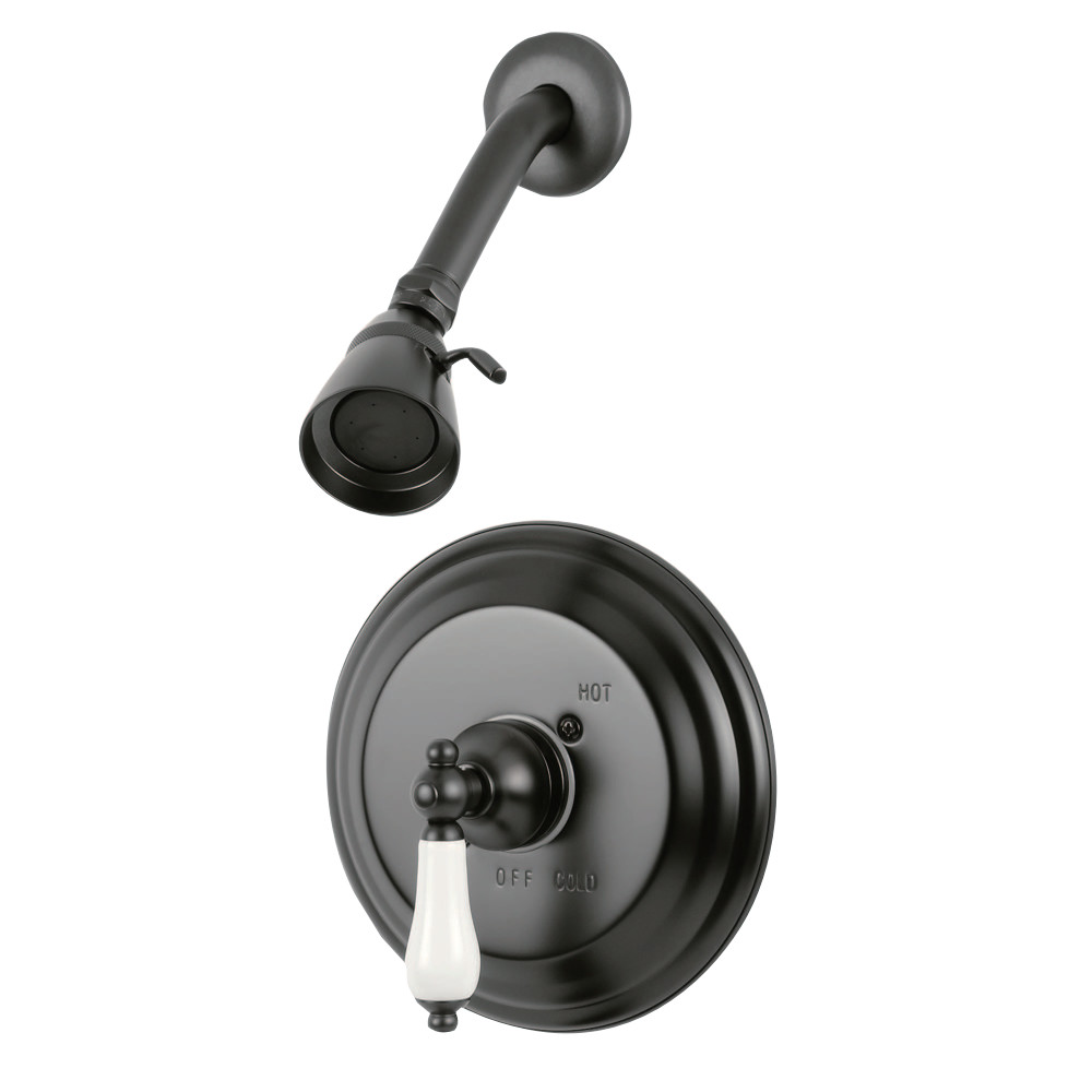 Kingston Brass KB3635PLSO Restoration Pressure Balanced Shower Faucet, Oil Rubbed Bronze