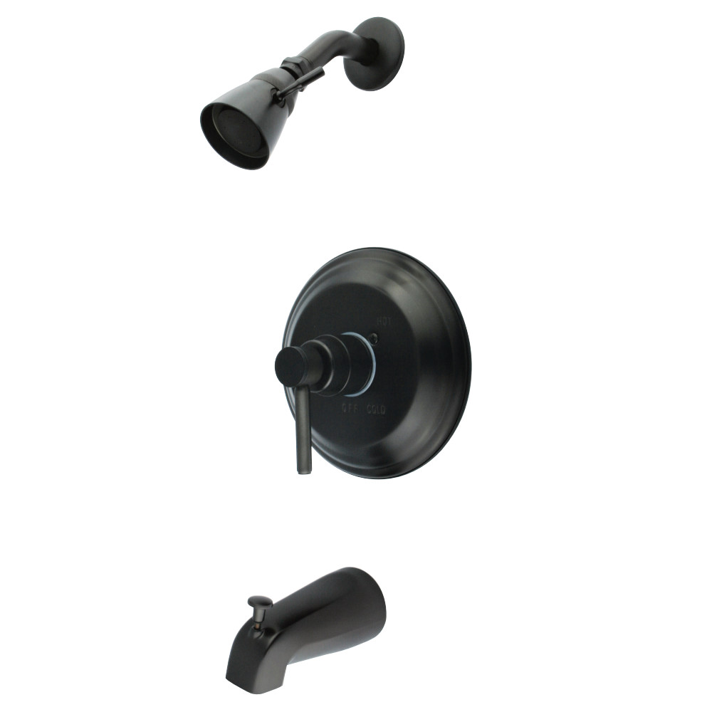 Kingston Brass KB2635DLT Concord Tub & Shower Faucet (Valve Not Included), Oil Rubbed Bronze