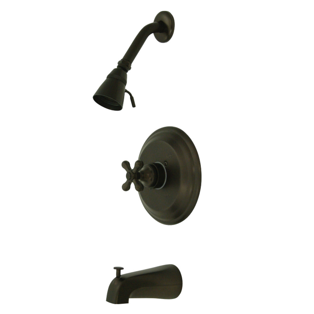 Kingston Brass KB3635AX Restoration Tub & Shower Faucet, Oil Rubbed Bronze