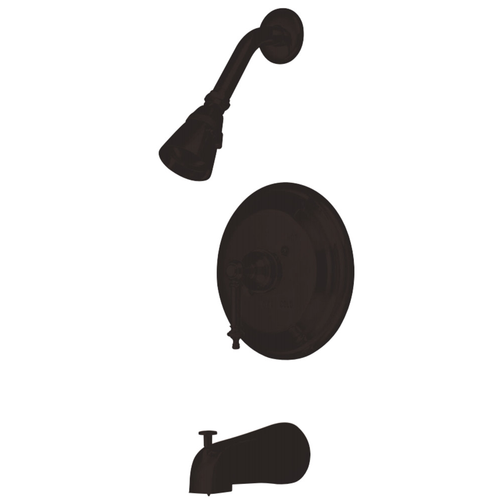 Kingston Brass KB2635TL Templeton Tub & Shower Faucet, Oil Rubbed Bronze