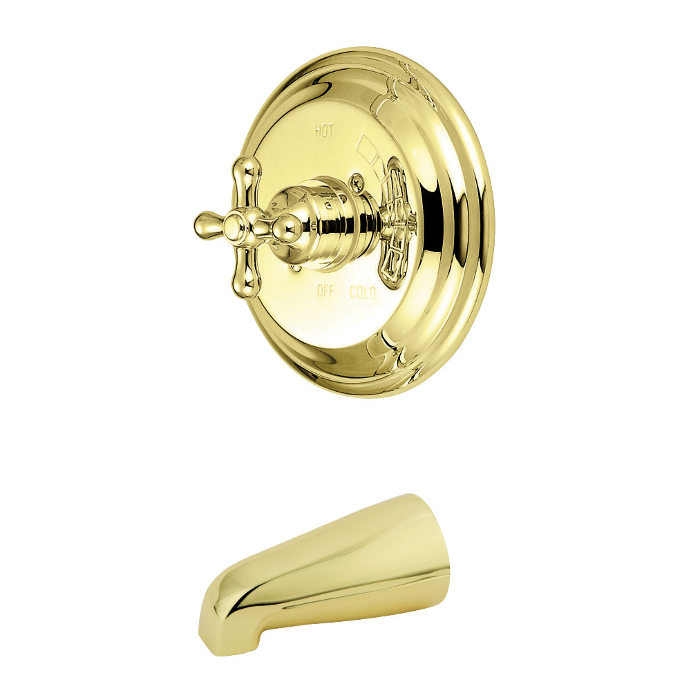 Kingston Brass KB3632AXTO Tub Only, Polished Brass