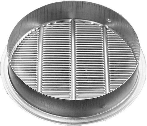 RLS Series Louver, Standard Collar, Mill, 2.5"