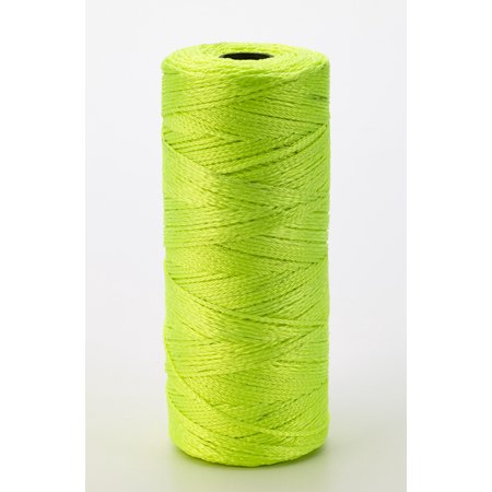 Nylon Mason Twine, 1 lb. Twisted, 18 x 1090 ft., Glo Lime 