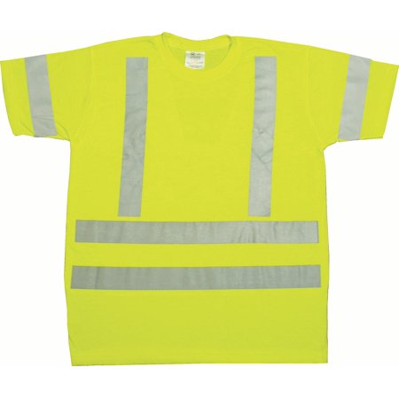 ANSI Class 3 Durable Flame Retardant T-Shirt, Lime, 3XLarge