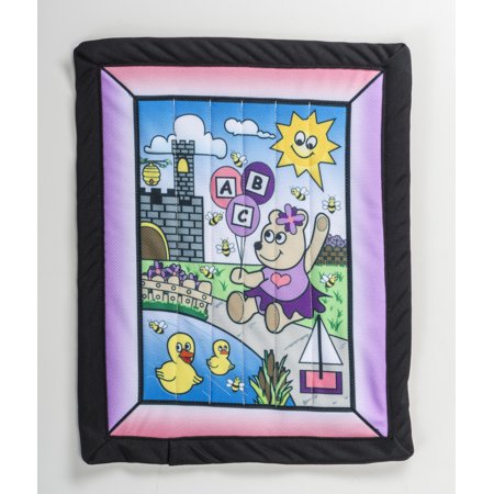 Changing Pad kit, Girl Bear 22" x 29"