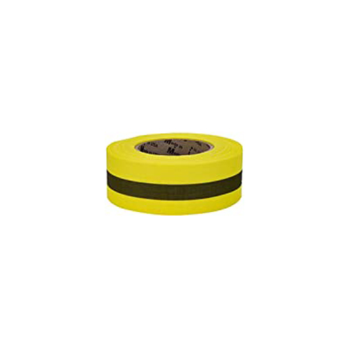 Repulpable Tape, Yellow/Black Stripe, 3" x 45 YDS 