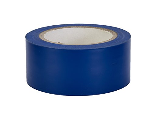 PVC Vinyl Aisle Marking Tape, 6 mil, 2" x 36 yd., Blue 