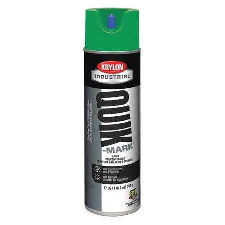 Krylon Inverted Marking Paint, 20 oz, 12 PK, S03631V-Apwa Green