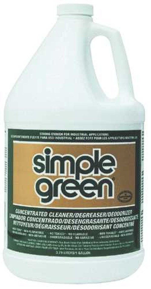 Simple Green Industrial Cleaner/Degreaser - Concentrate Liquid - 128 fl oz (4 quart) - Original Scent - 1 Each - White