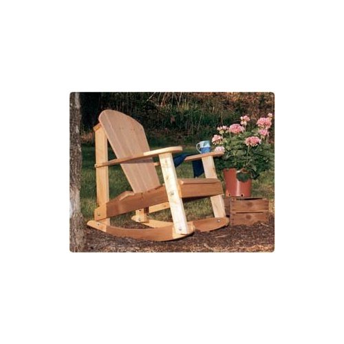 Southern Adirondack Rocking Chair