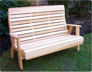 6' Royal Highback Bench