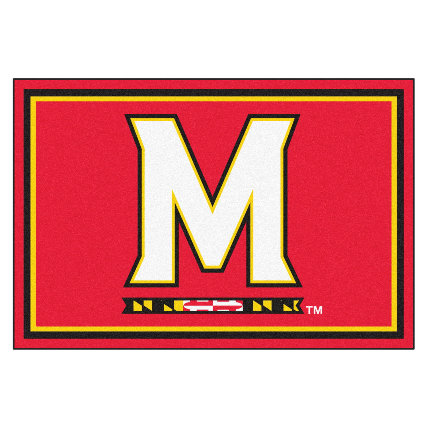 University of Maryland Rug 5x8