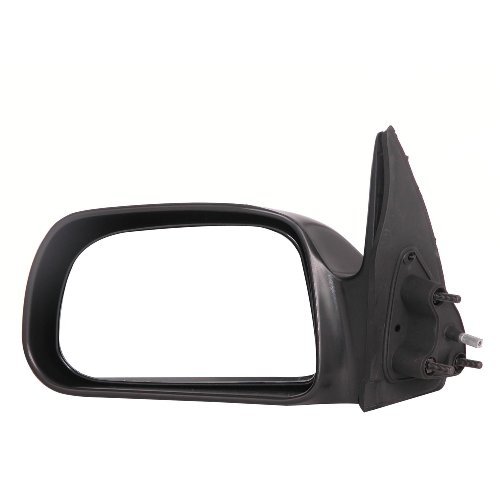 Original Style Replacement Mirror Toyota Driver Side Manual Remote Non-Foldaway Non-Heated Black