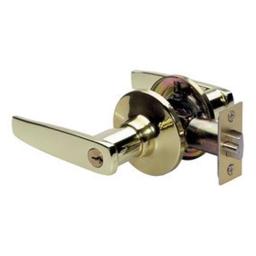 SLL0103 Polished Brass Str Lvr Entry Lock